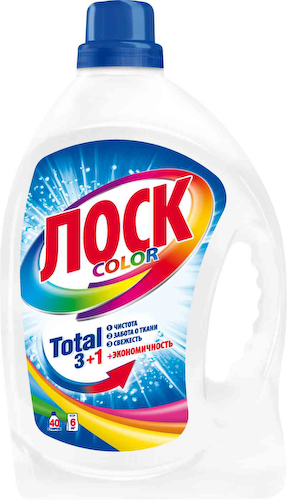 Гель для стирки цветного белья Лоск Color Total 3+1 #1