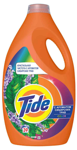 Гель для стирки цветного белья Tide Color с ароматом сибирских трав #1