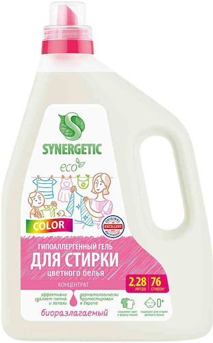 Гель для стирки цветного белья Synergetic Color #1