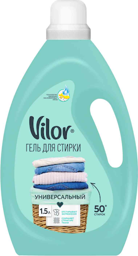 Гель для стирки универсальный Vilor #1