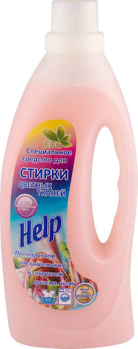 Средство для стирки цветных тканей Help Eco #1