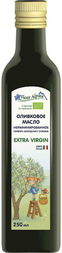 Масло оливковое  Fleur Alpine Extra Virgin нерафинированное #1