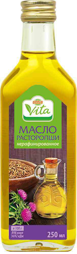 Масло расторопши Глобус Вита нерафинированное #1