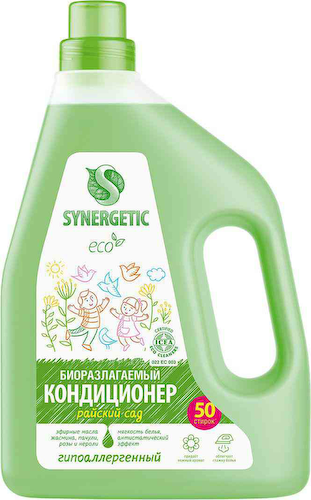 Кондиционер для белья Synergetic Райский сад #1