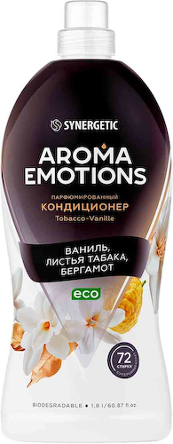 Кондиционер для белья Synergetic Aroma Emotions Tobacco-Vanille #1