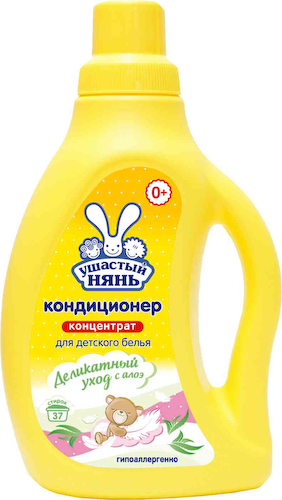 Кондиционер для детского белья Ушастый нянь с Алоэ-вера с первых дней жизни #1
