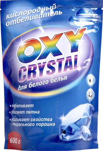 Отбеливатель для белого белья кислородный Selena Oxy Crystal #1