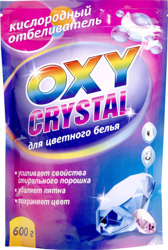 Отбеливатель для цветного белья кислородный Selena Oxy Crystal #1