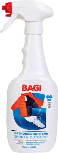 Пятновыводитель для спортивной одежды и обуви Bagi Sport & Outdoor #1
