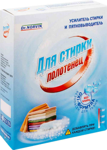 Усилитель стирки и пятновыводитель Dr. Norvin для стирки полотенец #1