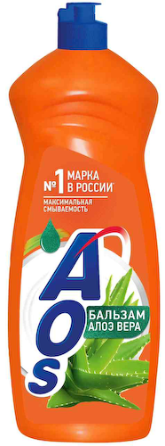 Бальзам для мытья посуды AOS Алоэ Вера #1