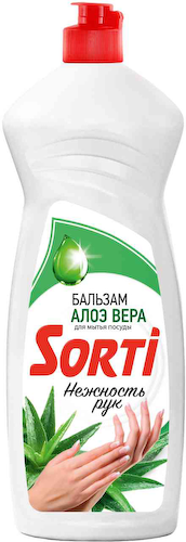 Бальзам для мытья посуды Sorti Нежность рук Алоэ вера #1