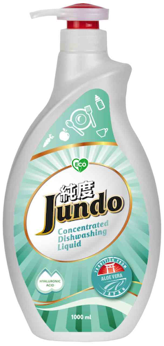 Гель для мытья посуды антибактериальный Jundo Aloe Vera #1