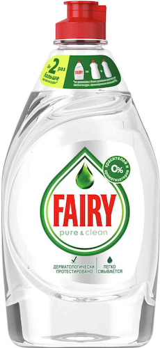 Средство для мытья посуды Fairy Pure & Clean #1