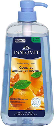 Средство для мытья посуды Dolomit Сочный апельсин #1