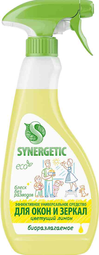 Чистящее средство для окон и зеркал Synergetic цветущий лимон #1
