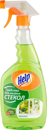 Средство для мытья стекол Help Яблоко #1
