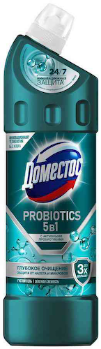 Чистящее средство Доместос Prebiotics 5 в 1 Зеленая свежесть #1