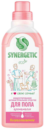 Средство для пола биоразлагаемое Synergetic аромамагия с антибактериальным эффектом #1