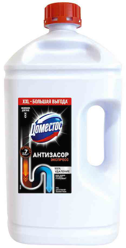 Гель для труб Доместос Антизасор экспресс #1