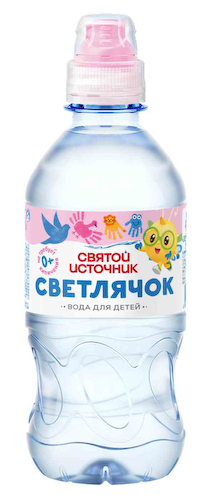 Вода питьевая детская Святой Источник Светлячок с рождения #1