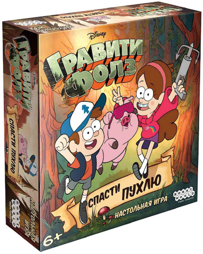Настольная игра Гравити Фолз Hobby World Спасти Пухлю 6+ #1