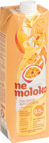 Напиток овсяный Nemoloko фруктовый Экзотик 0,5% #1