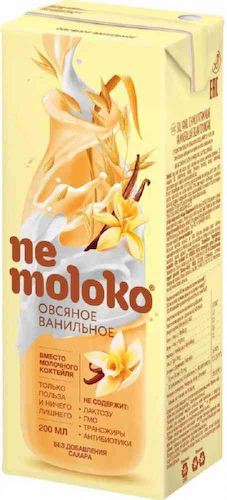 Напиток овсяный Nemoloko Ванильный #1