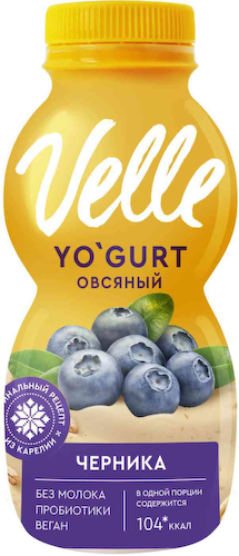 Продукт овсяный питьевой Velle Черника #1