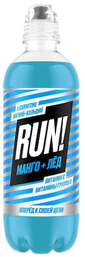 Функциональный напиток Run! Манго-лёд без газа #1
