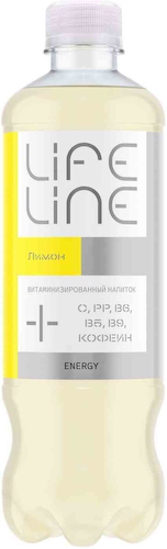 Витаминизированный напиток Lifeline Energy, лимон, без газа #1
