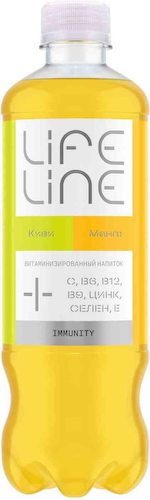 Витаминизированный напиток Lifeline Immunity, манго-киви, без газа #1