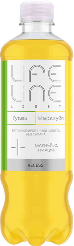 Витаминизированный напиток Lifeline Light Recess, гуава-маракуйя, без газа #1