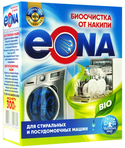 Биоочистка от накипи Eona для стиральных и посудомоечных машин #1