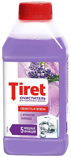 Очиститель для стиральных машин Tiret Свежесть и гигиена лаванда #1