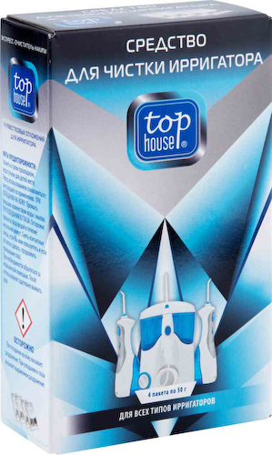 Средство для чистки ирригатора Top house #1