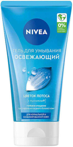 Гель для умывания для нормальной и комбинированной кожи NIVEA Освежающий #1