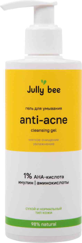 Гель для умывания Jully bee Anti-Acne для сухой и нормальной кожи #1