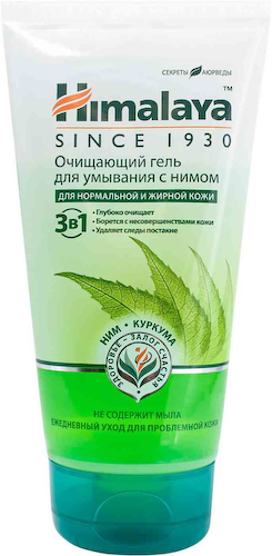 Гель для умывания  очищающий Himalaya Herbals с нимом для нормальной и жирной кожи #1