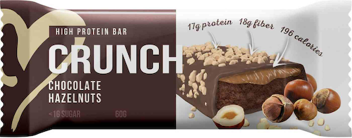 Батончик протеиновый Crunch фундук-шоколад #1