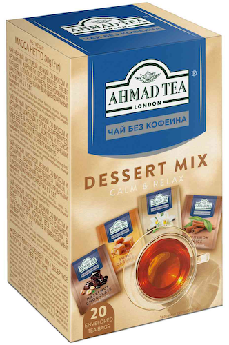 Чай чёрный Ahmad Tea Dessert Mix без кофеина #1