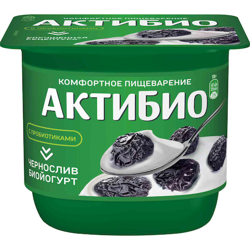 Биойогурт Актибио чернослив 2,9% #1