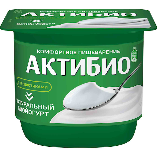 Биойогурт натуральный Актибио 3,5% #1