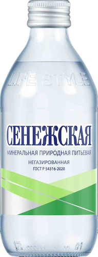 Вода минеральная Сенежская негазированная #1