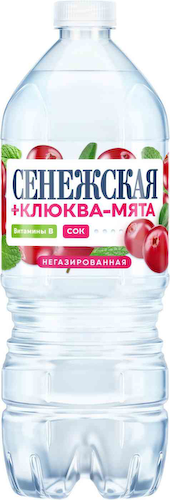Напиток Сенежская Клюква-мята без газа #1