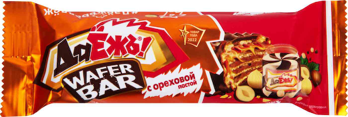 Конфета ДаЁжъ Wafer Bar с ореховой пастой #1