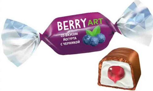 Конфеты BerryArt йогурт-черника #1