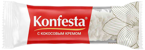 Конфеты Konfesta с кокосовой начинкой #1