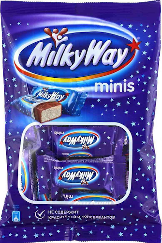 Конфеты шоколадные Milky Way Minis #1