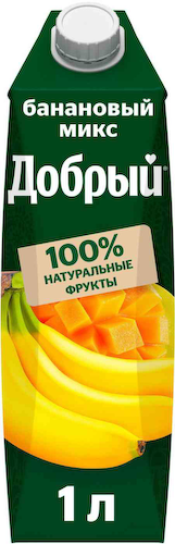 Напиток сокосодержащий Добрый Банановый микс #1